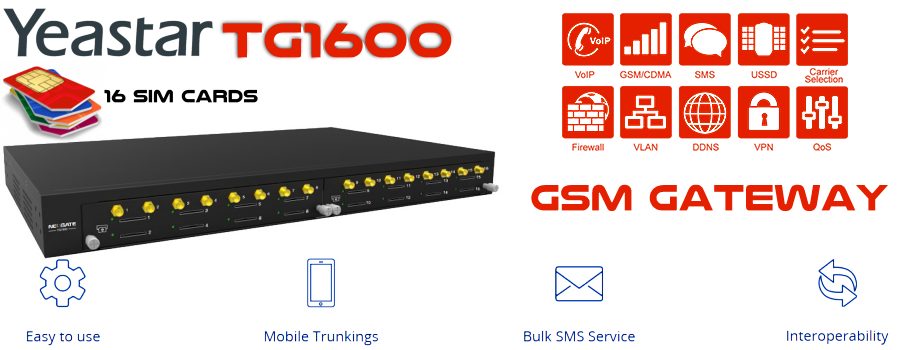 Yeastar TG1600 GSM Gateway Oman