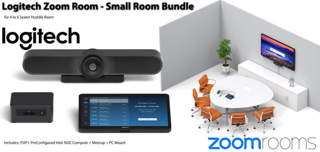 Logitech Zoom Room Small Room Bundle Oman PABX System Oman IP PBX / PABX