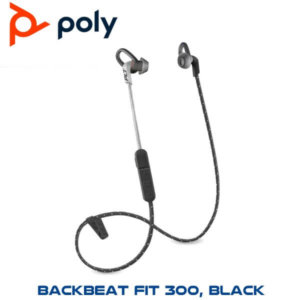 poly backbeat fit300 black oman