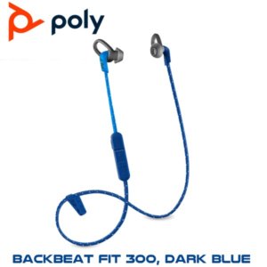 poly backbeat fit300 dark blue oman