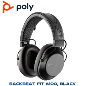 poly backbeat fit6100 black oman