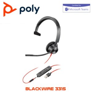 poly blackwire3315 usb a microsoft teams oman