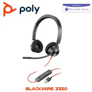 poly blackwire3320 usb a microsoft teams oman