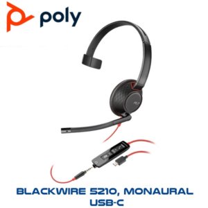 poly blackwire5210 monaural usb c oman