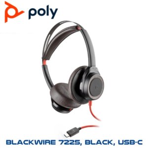 poly blackwire7225 black usb c oman
