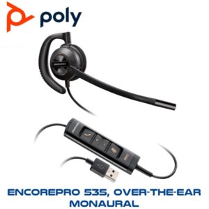poly encorepro535 over the ear monaural noise cancelling oman