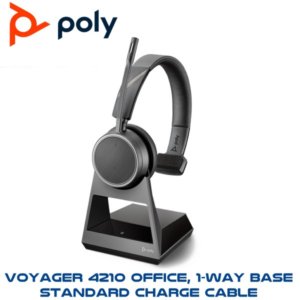 poly voyager4210 office 1 way base standard charge cable oman
