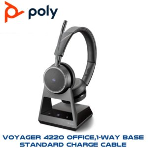 poly voyager4220 office 1 way base standard charge cable oman
