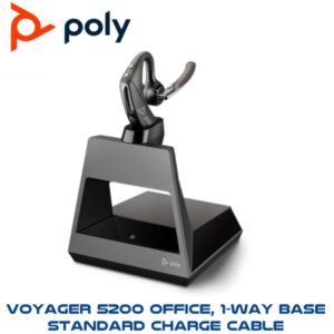 poly voyager5200 office 1 way base standard charge cable oman